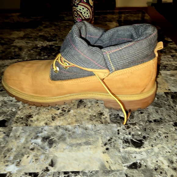 Timberland Men's Brown and Gray Boots - Picture 4 of 5